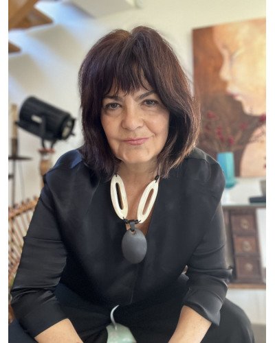 Collar cuerno y ébano