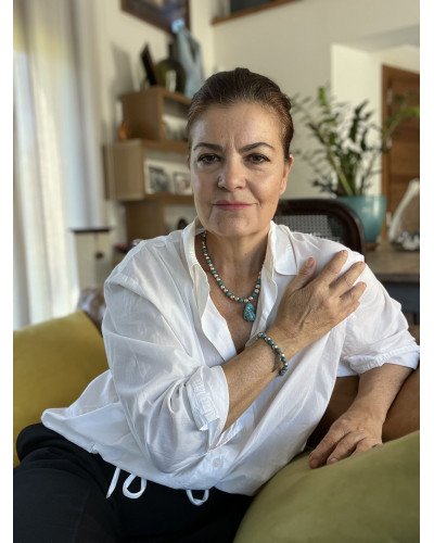 Collar turquesas con colgante