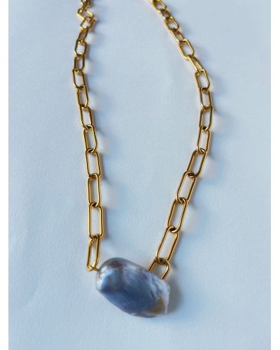 Gargantilla choker Perla barroca