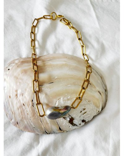 Choker cadena gruesa