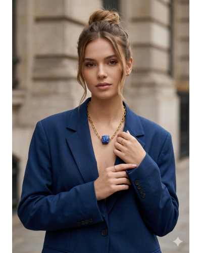 Gargantilla lapislázuli