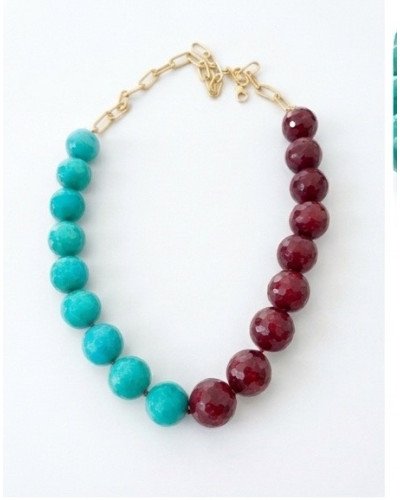 Collar Jade dos colores