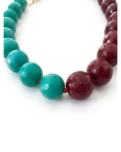 Collar Jade dos colores