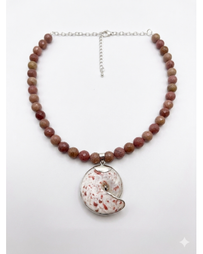 Collar Nautilus Rosa