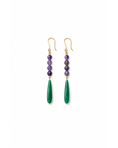 Pendientes campo de lavanda