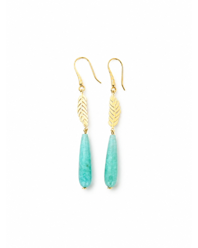 Pendientes hojas al viento