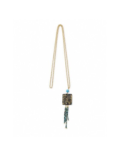 Collar África en azul